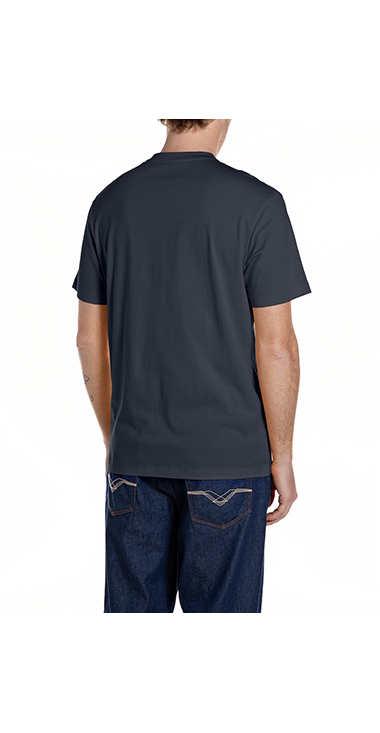 ベーシックジャージーレトロプリント ポケTシャツ 詳細画像